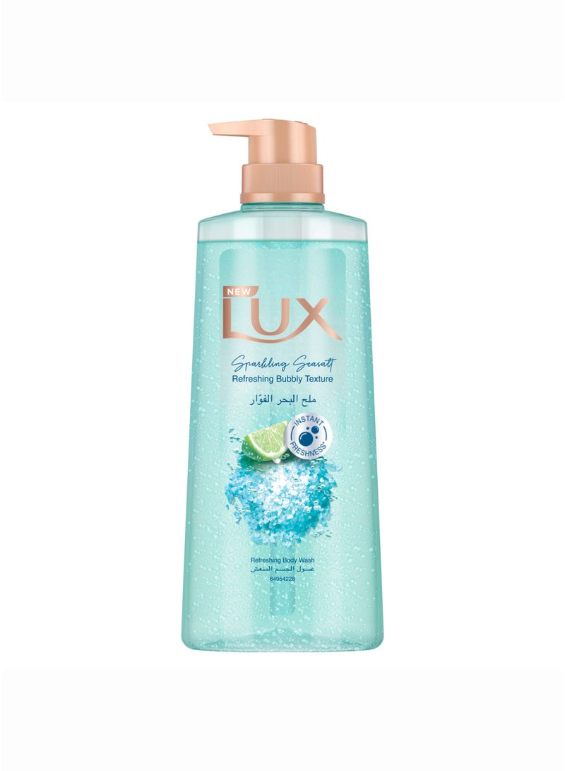 Lux غسول الجسم المنعش بملح البحر الفوار - Image 1